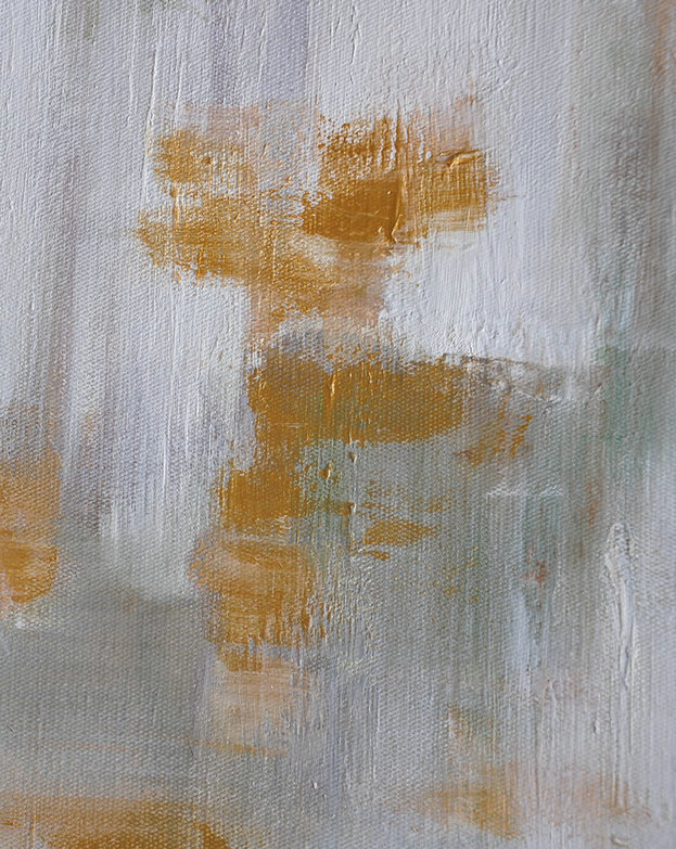 Extra Large Acrylic Painting On Canvas,Large Abstract Landscape Oil Painting On Canvas,Hand-Painted Canvas Art,Glod,White,Grey.etc